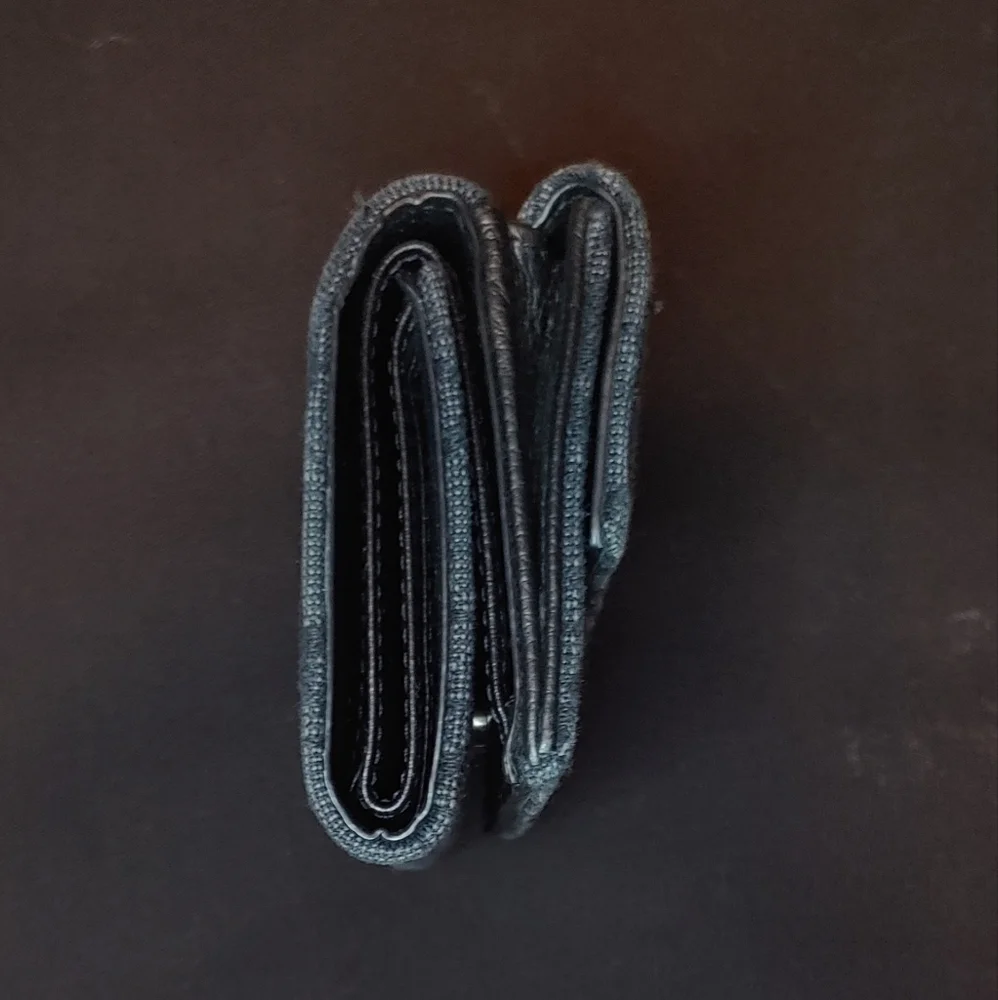 Dior Jacquard Tri Fold Wallet